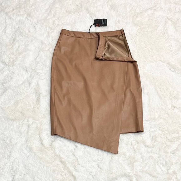 N.Philantrophy Brown Skirt - Picture 2 of 9